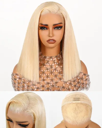 Miniatura 19 de Peluca Balayage Wear and Go sin pegamento, predepilada 12A, densidad del 220%, encaje frontal, peluca de cabello humano 6x5, precortada, pelucas