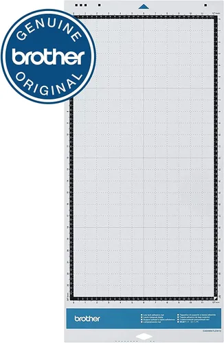 Miniatura 5 de Brother ScanNCut DX - Paquete de 2 alfombrillas adhesivas de baja adherencia, 12 x 12 pulgadas y 12 x 24 pulgadas, para materiales finos y delicados
