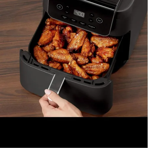 Miniatura 2 de Freidora de aire Pro XL, tamaño familiar de 6.5 cuartos de galón para comidas rápidas, funciones 4 en 1: freír al aire, asar, hornear, recalentar