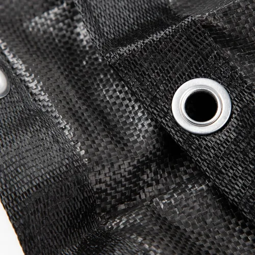 Miniatura 7 de Defender Cubierta para alberca enterrada, de malla resistente, rectangular, para invierno., Negro