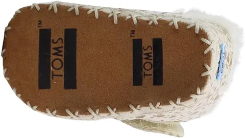 Miniatura 5 de TOMS Botas ocasionales para bebés Cuna Gold Foil Snow Spots Bootie - Oro