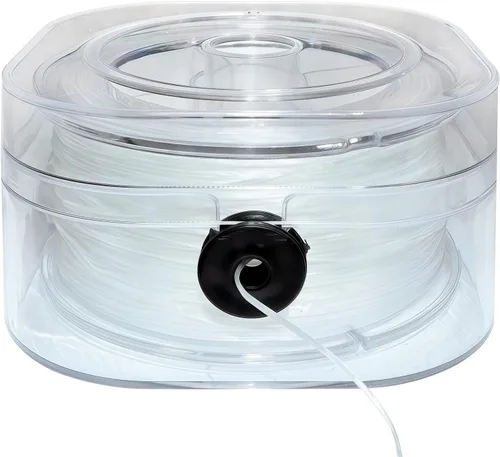 Miniatura 7 de Amaney - Cuerda elástica negra de 0.031 in, cuerda elástica de cristal para pulseras, cuentas y fabricación de joyas
