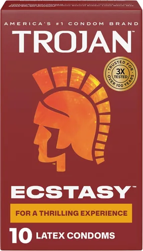 Miniatura 21 de Trojan Bareskin - Preservativos finos, paquete variado Everythin, condón de látex lubricado, 10