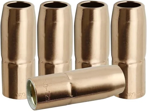 Miniatura 13 de WeldingCity Boquilla de gas 169-715 169715 1/2" para pistolas de soldadura Miller Millermatic M-100 (M-10) M-150 (M-150) y Hobart H-9/H-10 MIG