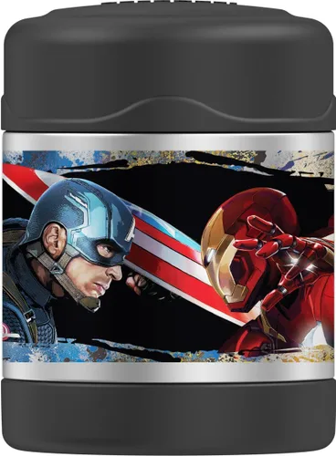 Miniatura 4 de Contenedor térmico Thermos, de 10 onzas, para llevar comida, Avengers