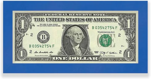 Miniatura 5 de CountryArtHouse Marco de billetes de dólar para tu primer dólar, negro con rayas rojas contemporáneas, marco de madera maciza con acrílico UV