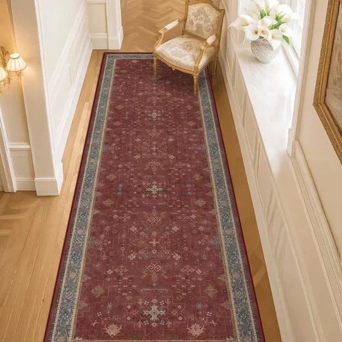 Miniatura 154 de Alfombra Boho Negra para Sala de Estar - Alfombra de Área Lavable de 10x14 Pies, Alfombras de Comedor para Debajo de la Mesa, Alfombra Suave de Pelo