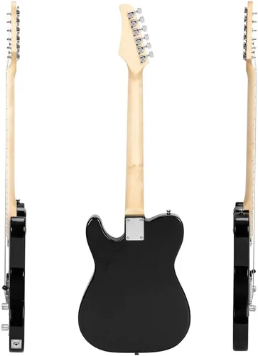 Miniatura 7 de Guitarra eléctrica de 39 pulgadas, diapasón de arce para guitarra eléctrica SS Pickup Case y paquete de accesorios para principiantes paquete