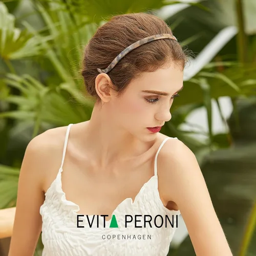 Miniatura 7 de EVITA PERONI Banda para el cabello, diadema de resina de acetato para el cabello de mujer, diseñada para gafas, sin presión, sin dolor de cabeza