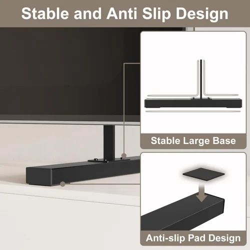 Miniatura 5 de Soporte de TV de metal para LG TV Legs solo para LG 47LB5900-UV 49UB8200-UH 50LB6300 50LF6090-UB 50LH5730-UA 55LB5900-UV 55LF6000-UB 55LY340C-UA