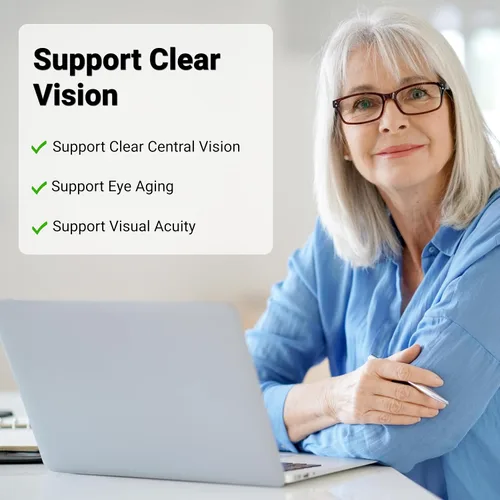 Miniatura 10 de UpNourish AREDS 2 Vitaminas oculares para personas mayores, suplemento de salud ocular de luteína para adultos, alivio de la fatiga ocular por