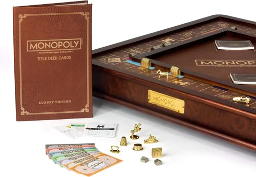 Miniatura 6 de Juego de mesa Monopoly en madera, de Winning Solutions
