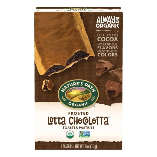 Miniatura 12 de Nature's Path Pasteles tostadores orgánicos, arándanos buncha helados, 72 unidades (paquete de 12, cajas de 11 onzas), hechos de arándanos reales