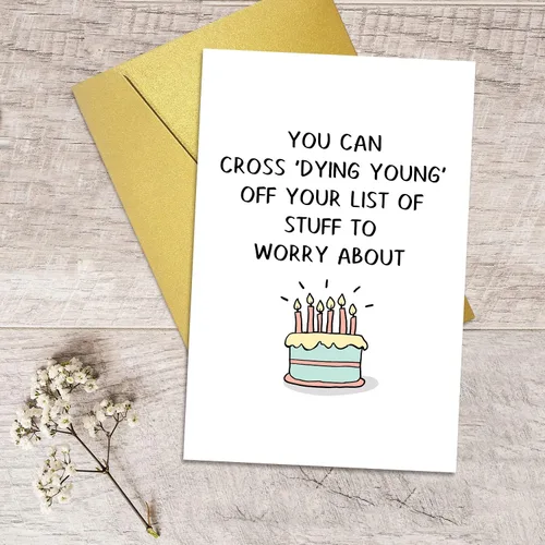 Miniatura 5 de Qiliji Divertida tarjeta de cumpleaños para hombres y mujeres, tarjeta de feliz cumpleaños humorística para él y ella, tarjeta de felicitación