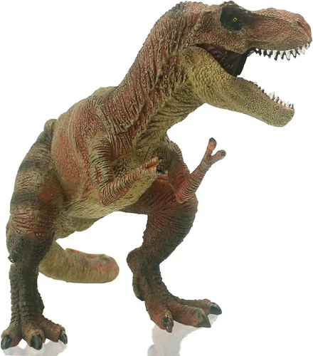 Miniatura 5 de Tinsow Juguete grande de dinosaurio T-Rex de 12 pulgadas, figura grande de Tiranosaurio Rex para coleccionistas, decoración de fiesta, regalos