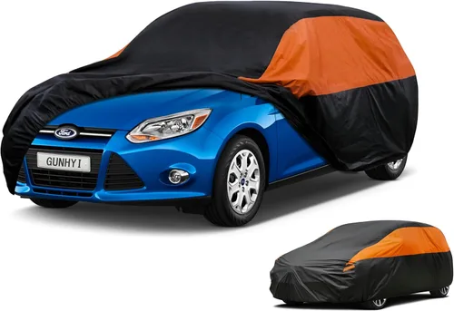 Miniatura 53 de GUNHYI - Funda para auto Chevrolet Custom Fit Chevrolet Chevy Trailblazer (2016-2019) impermeable para todo tipo de clima para automóviles, funda