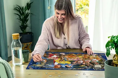 Miniatura 4 de Ravensburger Disney Snow White - Rompecabezas de edición coleccionista 1000 piezas únicas La tecnología Softclick garantiza un ajuste preciso