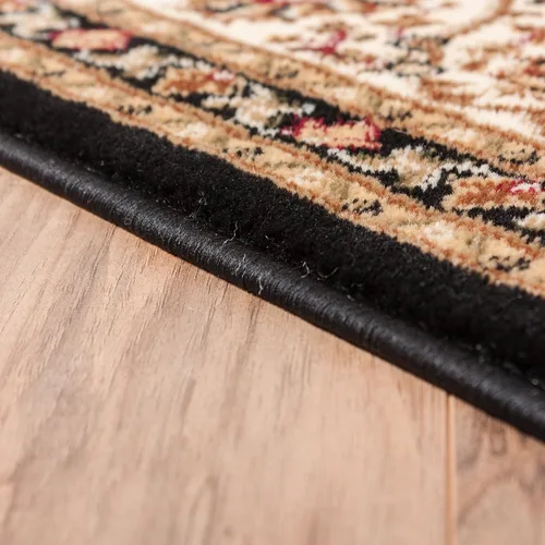 Miniatura 7 de Well Woven Barclay Collection Sarouk - Alfombra negra de 5 x 7 pies, para sala de estar, dormitorio y comedor