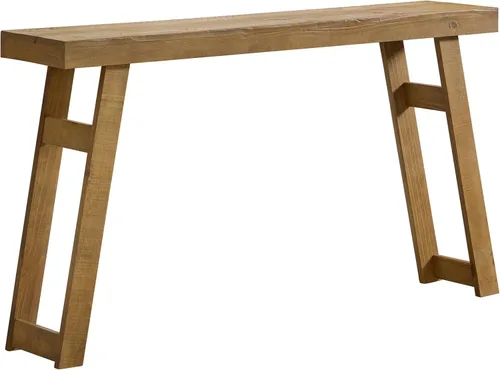 Miniatura 6 de Alaterre Furniture Lawas - Mesa consola de madera maciza – Mesa de entrada moderna de 56 pulgadas – Muebles de sala de estar de fácil montaje