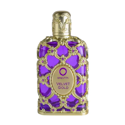 Miniatura 3 de Orientica Luxury Velvet Gold Eau De Parfum 0.25oz/0.3 fl oz Mini Splash – Notas de vainilla, caramelo, rosa – Perfumes árabes florales de gourmand