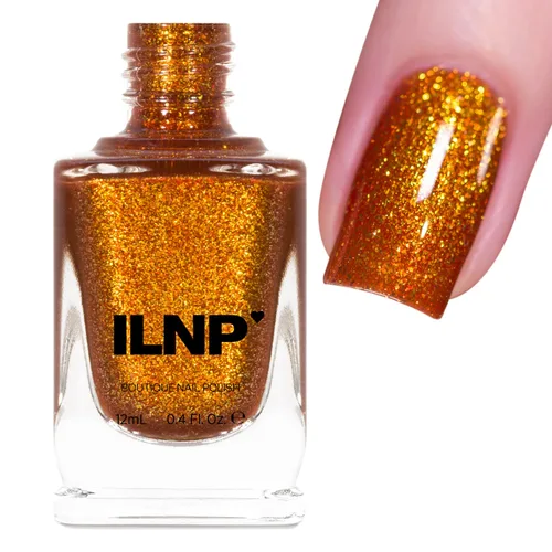 Miniatura 11 de ILNP Autumn - Esmalte de uñas brillante marrón cálido
