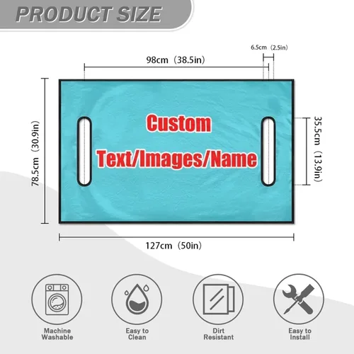 Miniatura 5 de AFPANQZ Toalla personalizada para cubierta de asiento de carrito de golf, añade tu texto, imagen, logotipo, nombre, protector de asiento de carrito