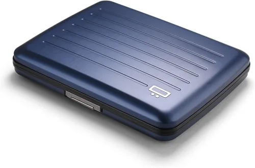 Miniatura 12 de Cartera de aluminio ÖGON -DESIGNS-, de gran capacidad con cerradura metálica, protección RFID contra fraudes y desmagnetización, modelo Smart Case