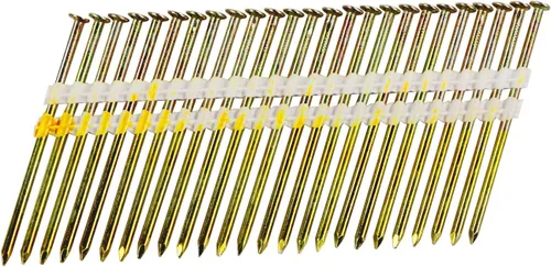 Miniatura 5 de Clavos de Marco de 3 1/4 Pulgadas, Clavos de 21 Grados con Vástago Liso de Plástico Engarzados para Clavadora de Marco, 3 1/4 x.131, (500 por Caja)