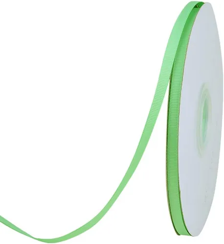 Miniatura 83 de Ribest Cinta de grogrén verde manzana, 1/4 de pulgada, 50 yardas, cinta verde manzana para envolver regalos, ramo de flores, lazos para el pelo