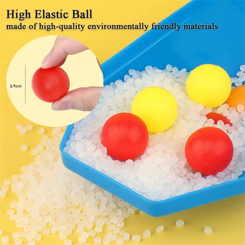 Miniatura 3 de Juego de pelota de rebote, juegos de fiesta familiar para adultos, saltando, conecta las bolas del mismo color seguido, juegos de mesa de mesa