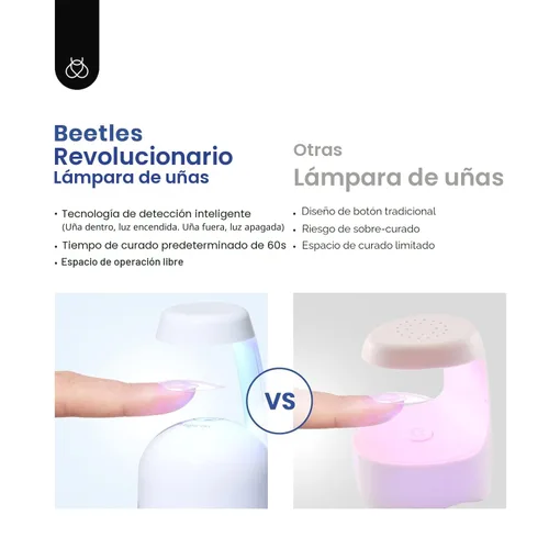 Miniatura 4 de Kit de Uñas de Gel Beetles con Puntas de Uñas de Almendra, Set de Extensión de Uñas Fácil 9 en 1, Gel de Pegamento para Uñas con Puntas de Uñas