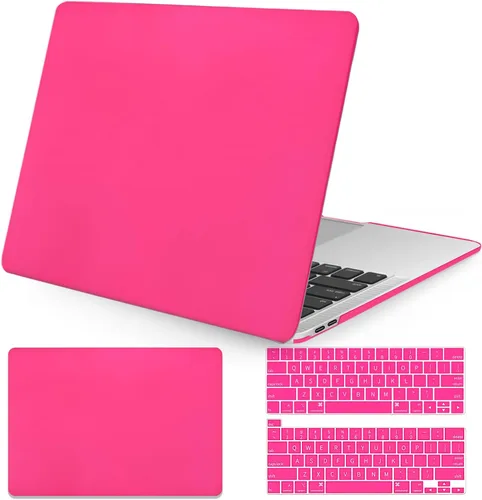Miniatura 19 de Seorsok Compatible con MacBook Air de 13 pulgadas Case 2022 2021 2020 2019 2018 versión A1932 A2179 M1 A2337 Touch ID, carcasa rígida de plástico
