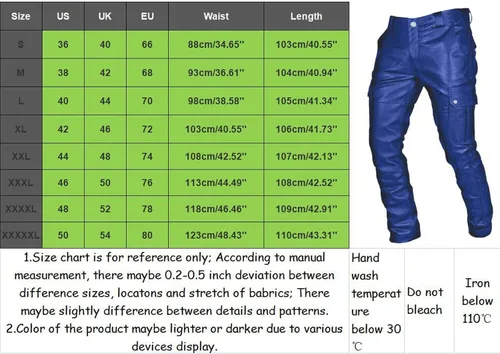 Miniatura 5 de AITEQY Pantalones grandes y altos de piel sintética para hombre, pantalones deportivos góticos con parte delantera plana, pantalones de discoteca