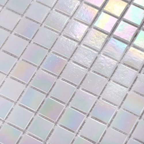 Miniatura 12 de Azulejos de mosaico de vidrio para piscina, azul, 8 pies cuadrados, azulejos impermeables para piso y pared para baño, salpicadero de cocina