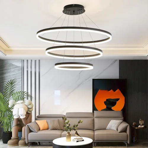 Miniatura 20 de Lámpara colgante negra, iluminación colgante industrial, lámparas rústicas para cocina, isla, comedor, entrada, vestíbulo, paquete de 1