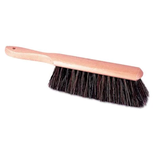 Weiler 44004 Plumero para mostrador de 8 pulgadas, relleno gris Tampico, cepillado medio