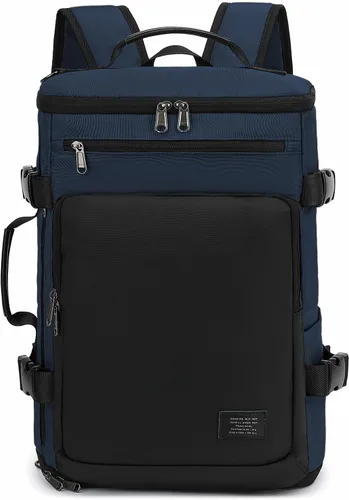 Miniatura 22 de Kalesi Bolsa de lona para gimnasio, 4 vías, impermeable, con compartimento para zapatos, para viajes, deporte, senderismo, laptop