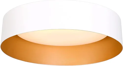Miniatura 12 de Bargeni Lámpara de techo empotrada, lámpara de techo LED de 12.5 pulgadas, 5CCT regulable/2700K-6000K/20W, negro mate con acento de madera, montaje