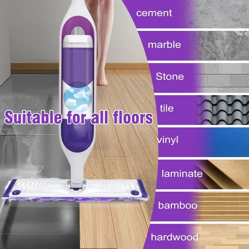 Miniatura 7 de 20 paquetes de almohadillas de recambio para Swiffer Power Mop, almohadillas de recambio para barrer múltiples superficies y madera, almohadillas