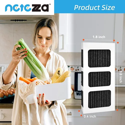 Miniatura 6 de Netezza Paultra2 - Filtro de aire de repuesto para refrigerador, compatible con Frigidaire Pureair Ultra 2, Pure Air Ultra 2, Pureair Ultra ii