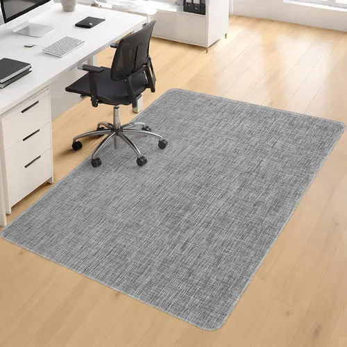 Miniatura 10 de BesWin Tapete para silla de oficina para suelos duros, 36 x 48 pulgadas, tapete de escritorio resistente para suelos de madera y azulejos, tapete