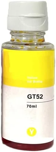Miniatura 5 de Vivid Colors Botellas de tinta de repuesto compatibles con impresoras Deskjet GT 5810 5820, Ink Tank 310 315 # GT51 GT52 4