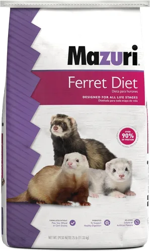 Miniatura 8 de Mazuri Alimento nutricionalmente completo para hurones Bolsa de 5 libras (5 lb.)