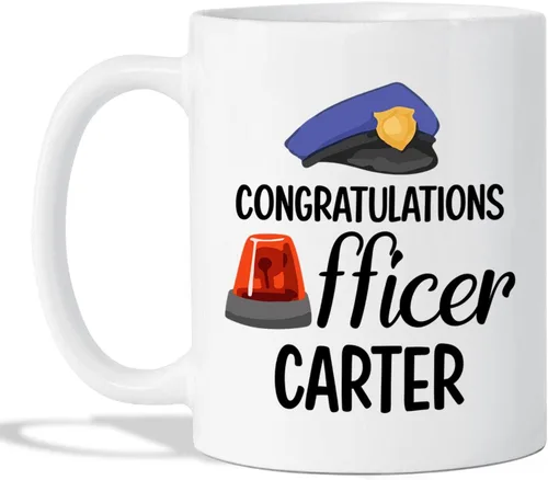 Miniatura 11 de Novedosa taza de policía, taza de café personalizada de policía, taza de oficial de policía, taza de policía, regalos para policía, regalos