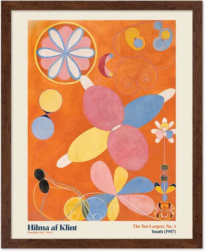 Miniatura 10 de Poster Master Póster de ilustración vintage, impresión retro moderna, los diez más grandes n.º 1, infancia, flor, abstracto, regalo para artista