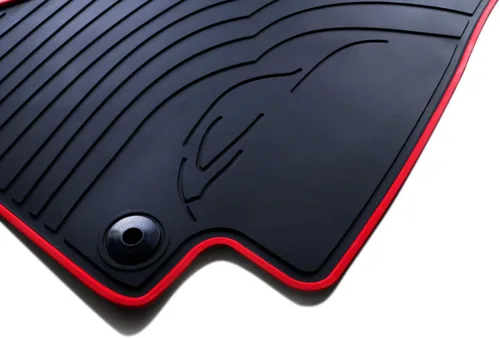 Miniatura 3 de Alfombrillas de Coche a Medida para Mercedes Benz - Clase C Sedán Solo 2015-2021 C180 C200 C250 C300 C350(e) C400 C43 AMG C450 C63 W205 Goma Negra