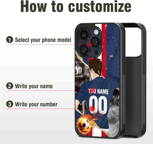 Miniatura 5 de Fundas de teléfono personalizadas para iPhone 11, 12, 13, 14, 15, 16, 17, Pro Max Plus Mini X 6, 7, 8, para Samsung Z Flip 3, 4, 5, Galaxy S, A Note