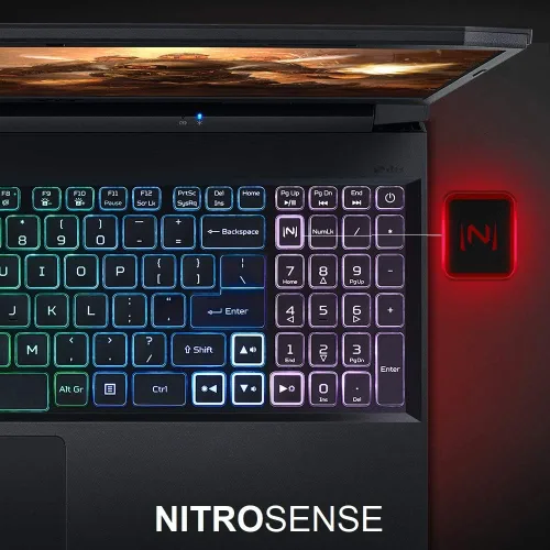 Miniatura 6 de acer Nitro 5 AN515-45-R92M - Laptop para juegos, AMD Ryzen 7 5800H (8 núcleos), GPU NVIDIA GeForce RTX 3060, pantalla IPS FHD de 15.6 pulgadas, DDR4