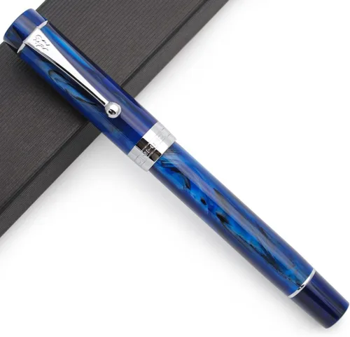 Miniatura 28 de JINHAO 100 - Pluma estilográfica con convertidor de tinta (punta media 0.028 in, guayaba)