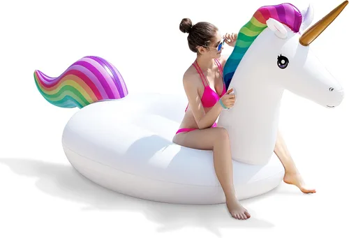 Jasonwell - Flotador inflable para piscina, válvulas rápidas, grande, retráctil, multiuso, para niños y adultos, XXXL